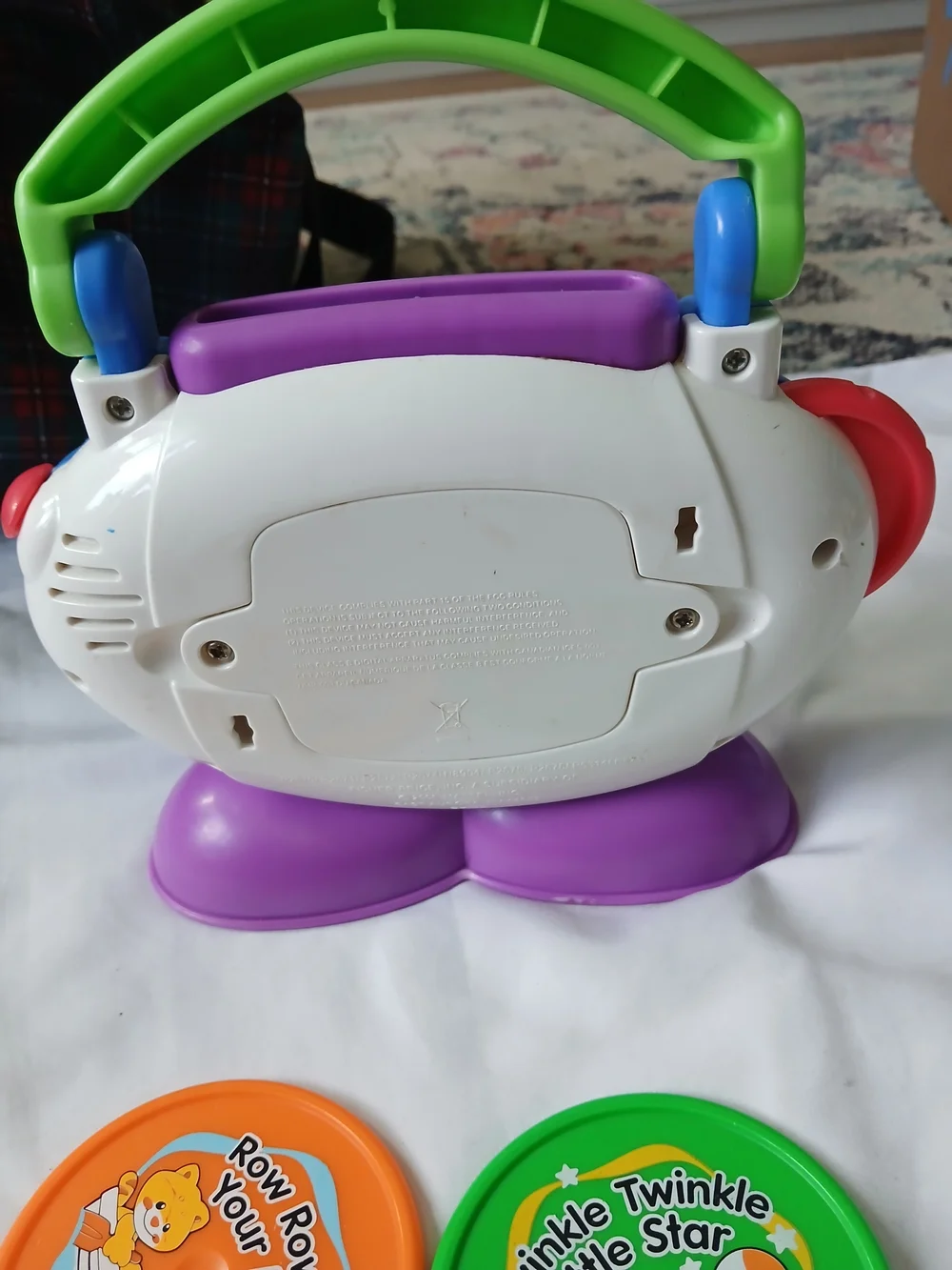 Fisher Price Laugh and Learn Sing With Me CD Player Complete with 3 Discs